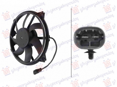 VENTILATOR (MOTOR+ELISA) (2 PIN) (388mm)