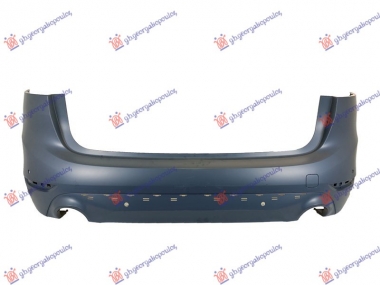 ZADNJI BRANIK PM (DVA ODVOJENA OTVORA ZA IZDUVNE CEVI) (4 PDC SENZORA) (OTVORI ZA LAJSNU) (F46)