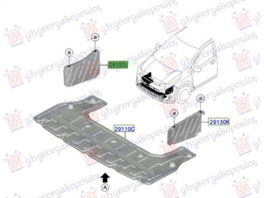 ZASTITA MOTORA PLASTICNA (ORIGINALNI)