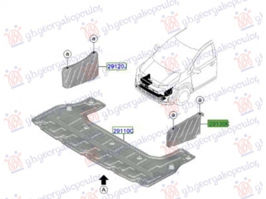 ZASTITA MOTORA PLASTICNA (ORIGINALNI)