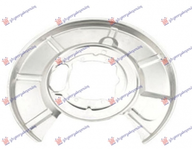 ZASTITA ZADNJEG KOCIONOG DISKA (PRECNIK ZASTITE 370/105mm) (PRECNIK DISKA 320mm) ALUMINIJUM