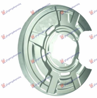 ZASTITA ZADNJEG KOCIONOG DISKA (PRECNIK ZASTITE 370/105mm) (PRECNIK DISKA 320mm) ALUMINIJUM